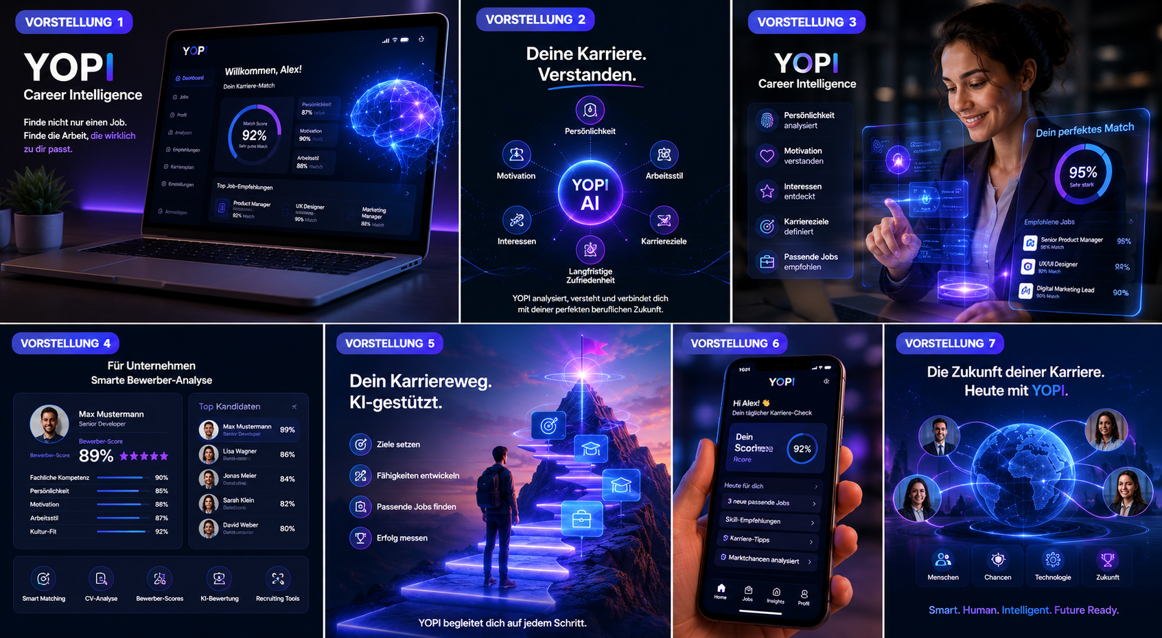 YOPI Smart Career für Nutzer